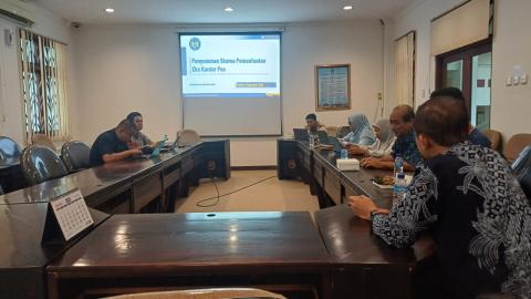 dokumentasi rapat eks kantor pos